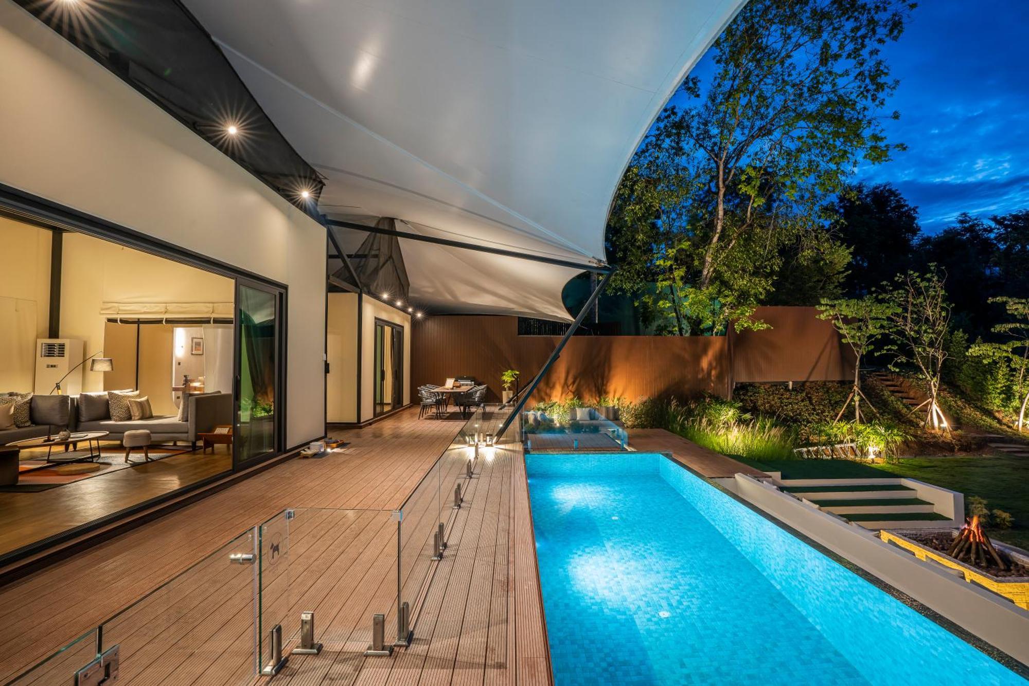 Te Mata Glamping Hotel Nong Nam Daeng Exterior photo